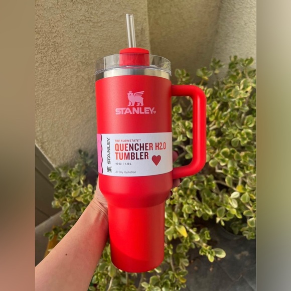 LIMITED EDITION Stanley Valentine Target Red 40oz Tumbler(STANLEY CUP ONLY) - Picture 2 of 9